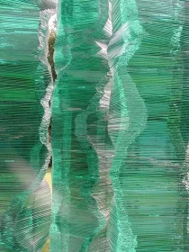 Glasplastik und Garten 2000